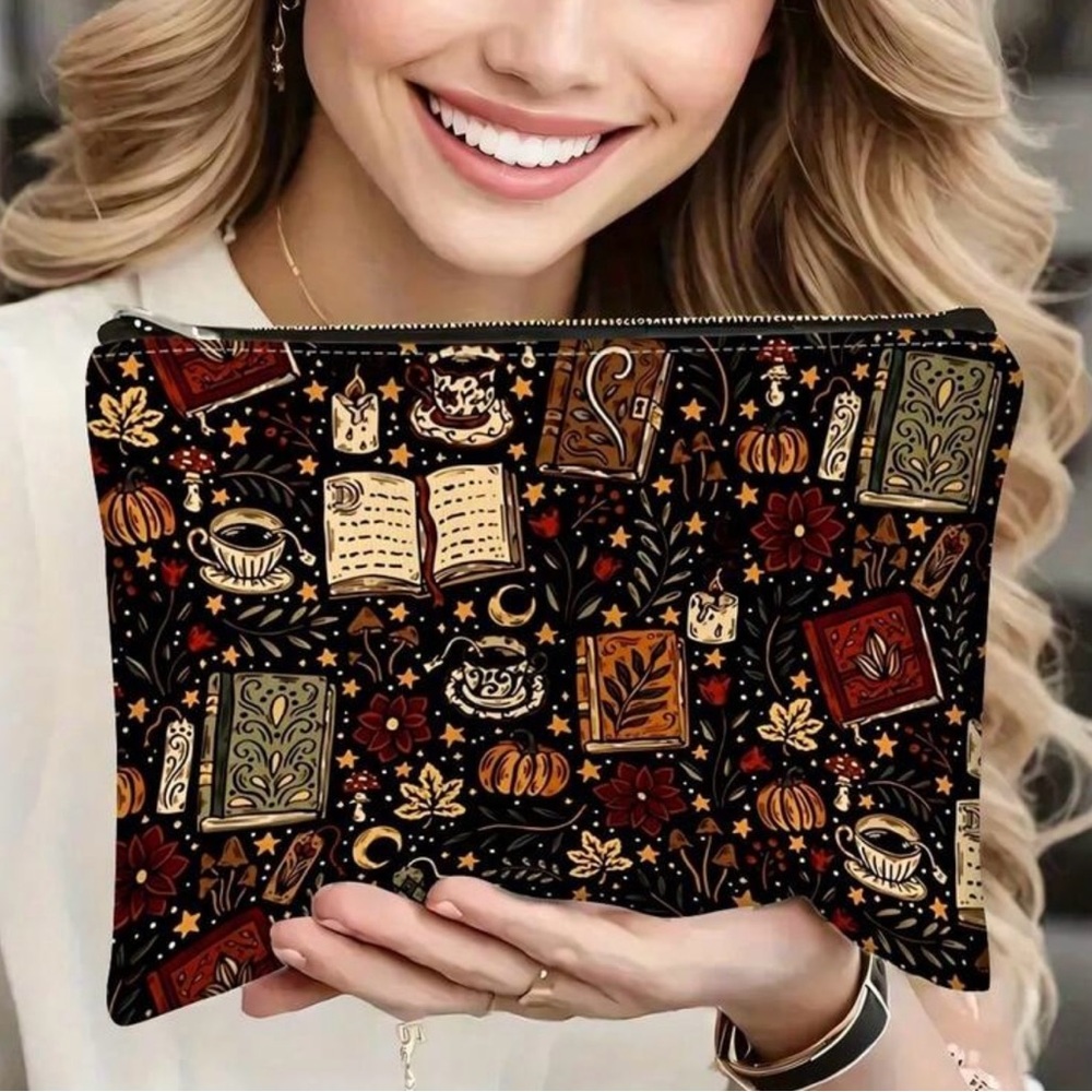 Stylish Black and Brown Women's Clutch